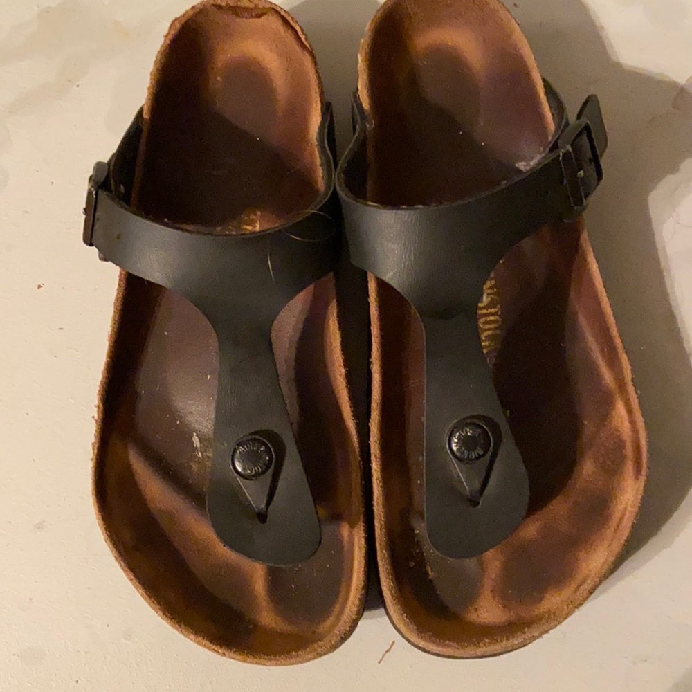 Black Birkenstocks size 37